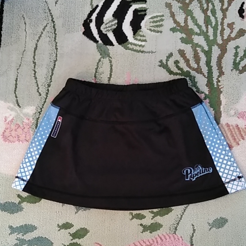 Pipeline Boathouse Black Mini Skirt sz S